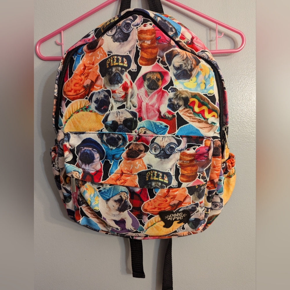 pug bookbag
